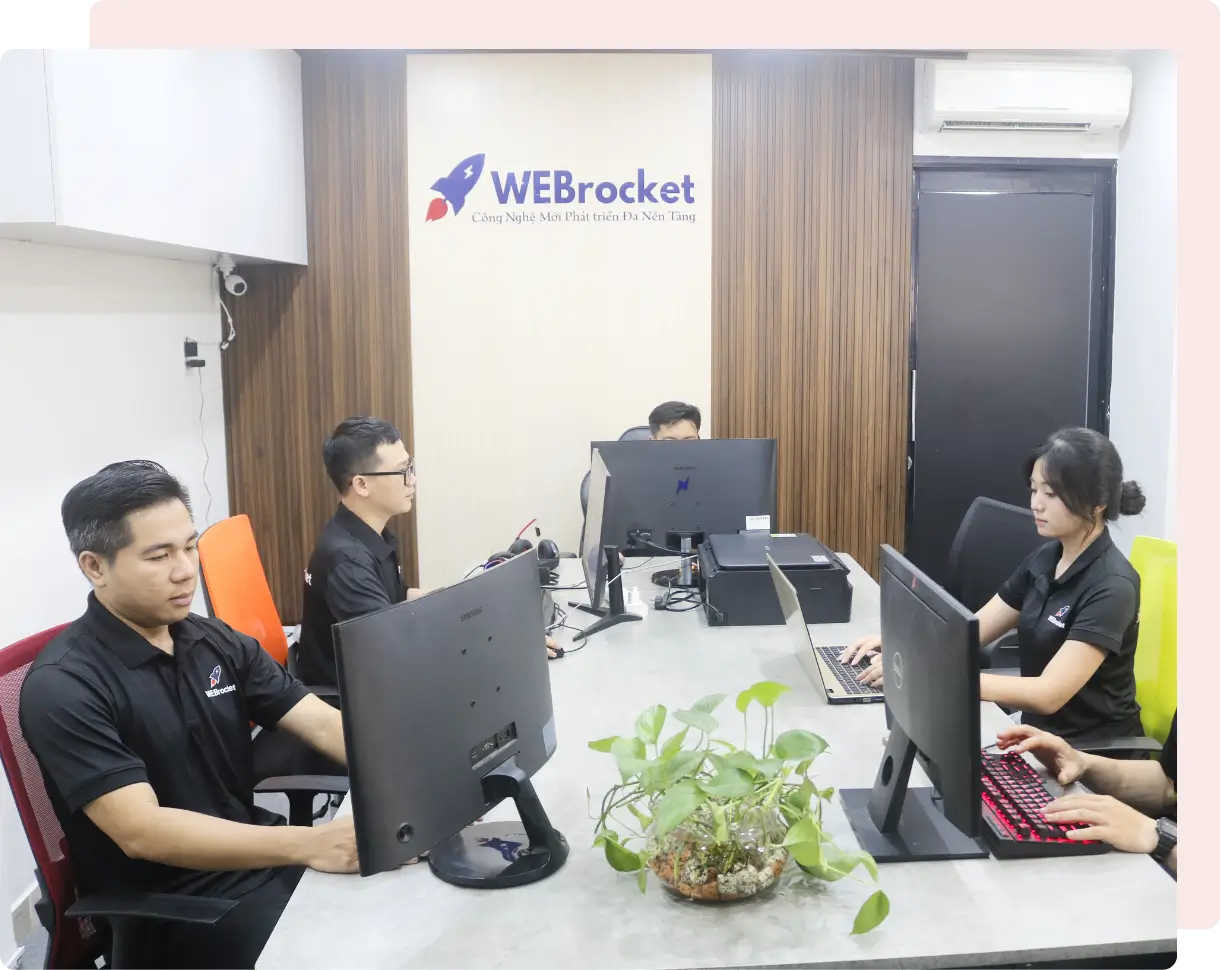 WEBrocket thiết kết website