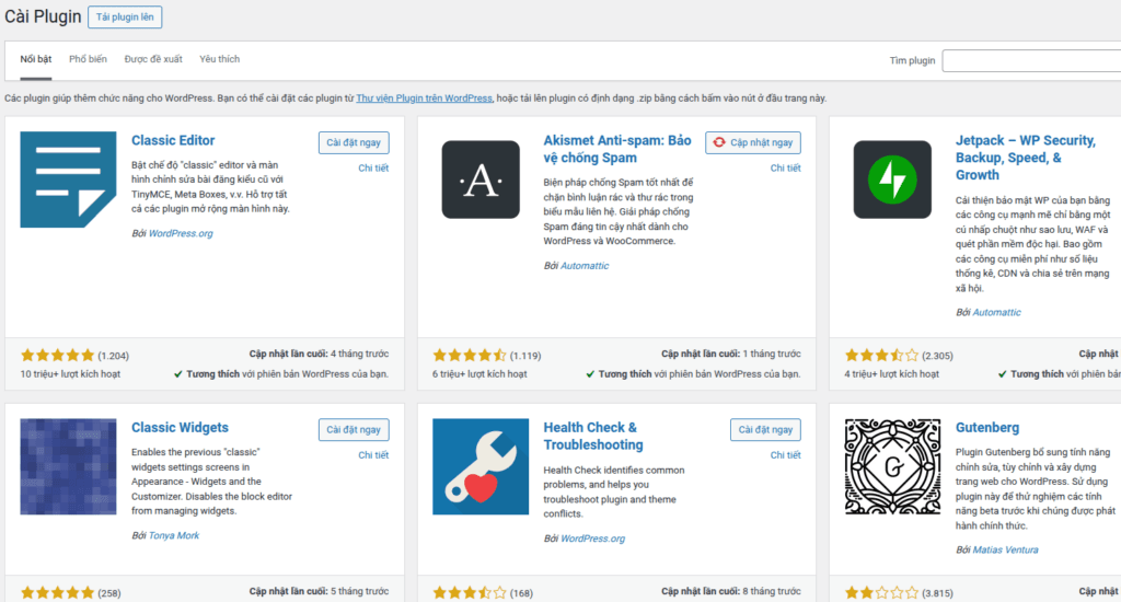 Kho Plugin wordpress vô đối, phải nói là nhiều nhất thế giới, không một nền tảng cms nào có thể so sánh