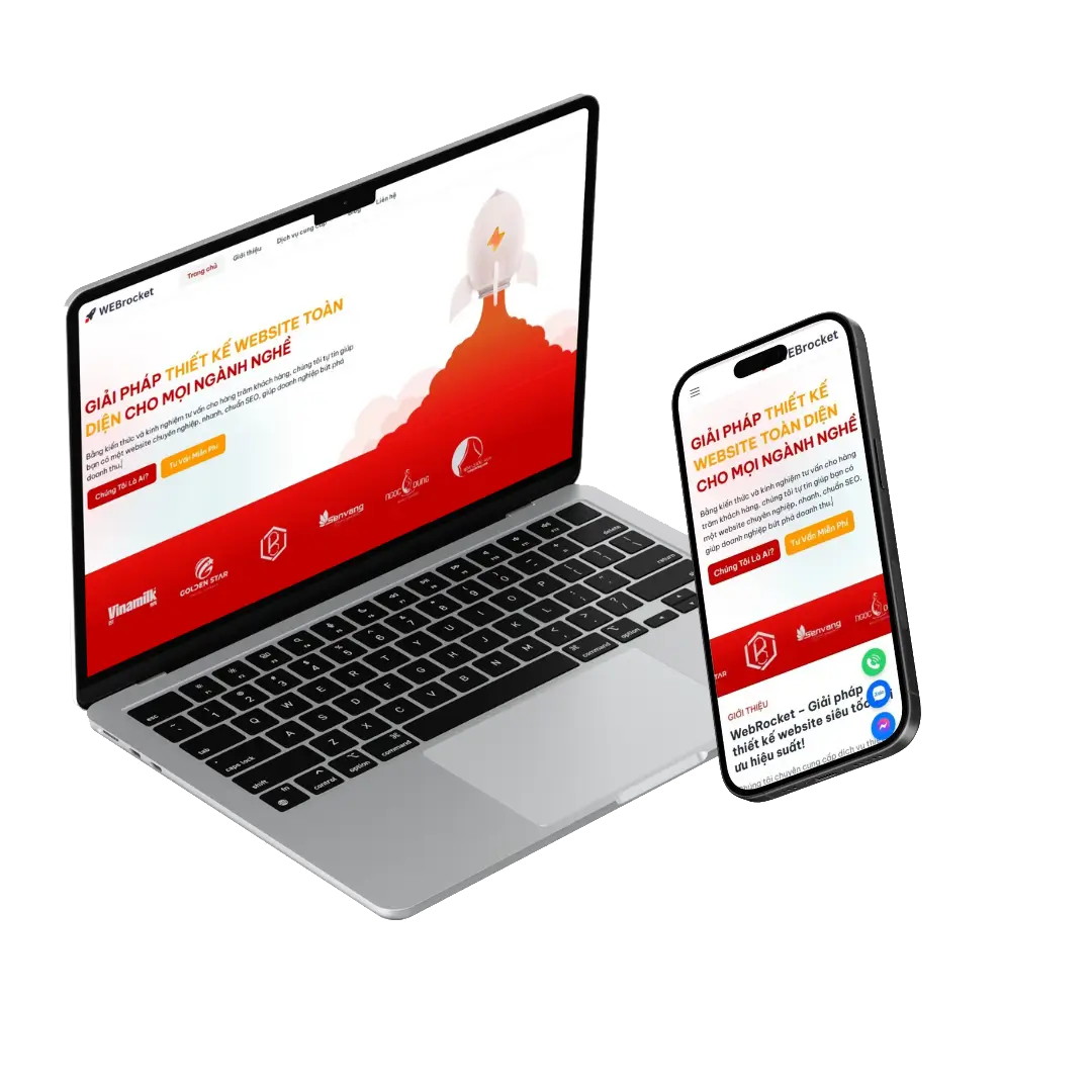 WEBrocket thiết kết website